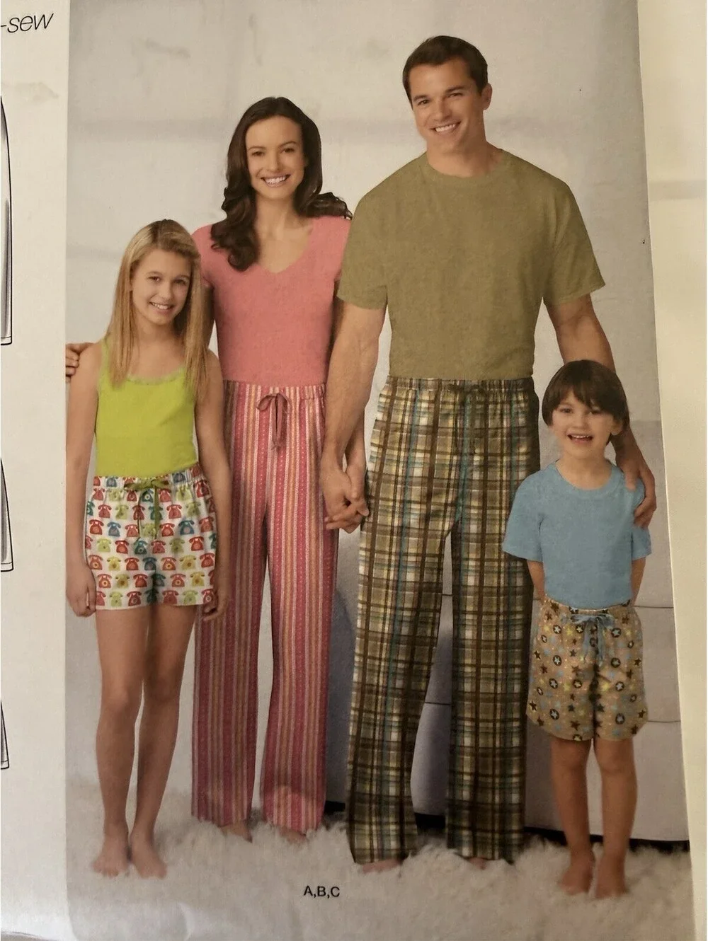 Simplicity R11061 Easy to Sew Pants Pattern Unisex Children Men Women Uncut NEW